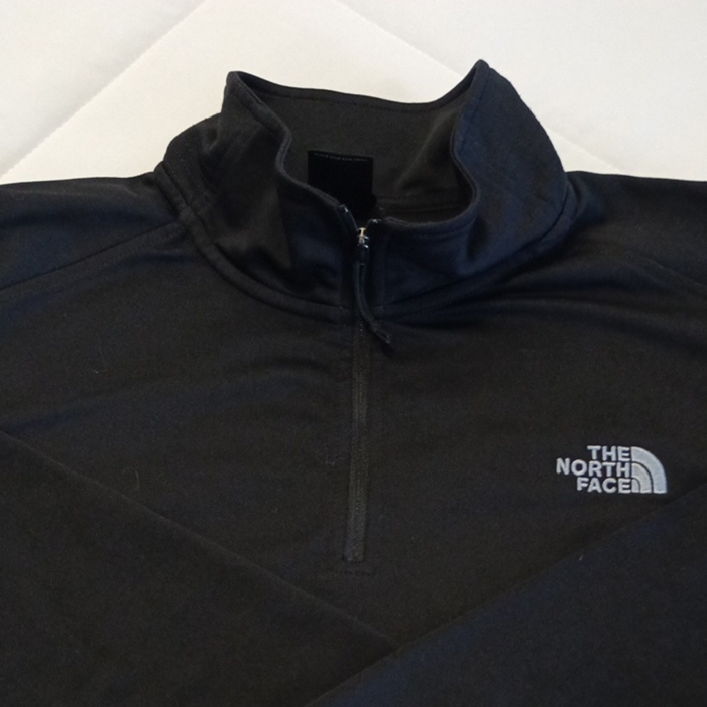 The North Face Black Quarter-Zip Pullover - Like New